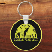 Alleen Zombie Vibes Sleutelhanger (Voorkant)