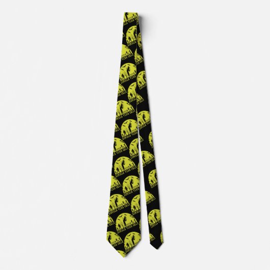 Alleen Zombie Vibes Stropdas (Voorkant)