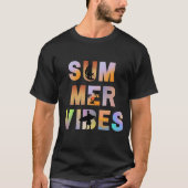 Alleen zomerbloemen t-shirt (Voorkant)