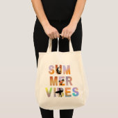 Alleen zomerbloemen tote bag (Voorkant (product))