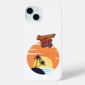 Alleen zomerse vibes. Case-Mate iPhone case (Achterkant)