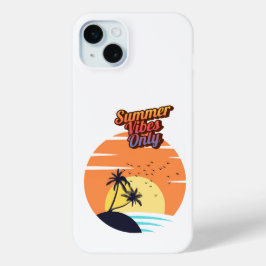 Alleen zomerse vibes. iPhone 15 mini hoesje
