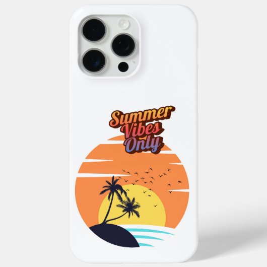 Alleen zomerse vibes. Case-Mate iPhone case (Achterkant)