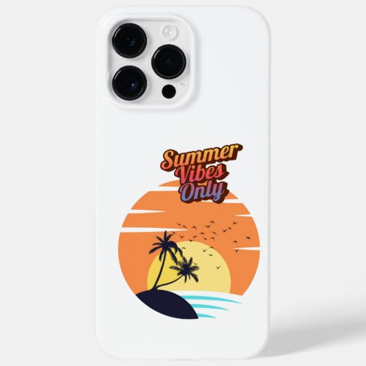 Alleen zomerse vibes. Case-Mate iPhone case (Achterkant)