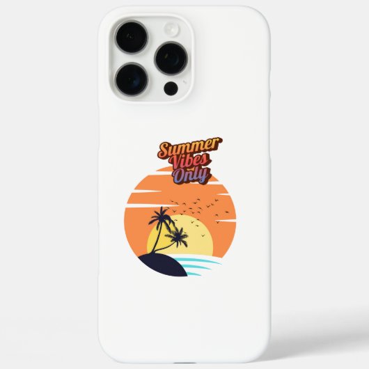 Alleen zomerse vibes. Case-Mate iPhone case (Achterkant)