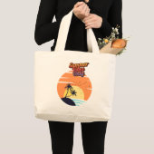 Alleen zomerse vibes. grote tote bag (Voorkant (product))