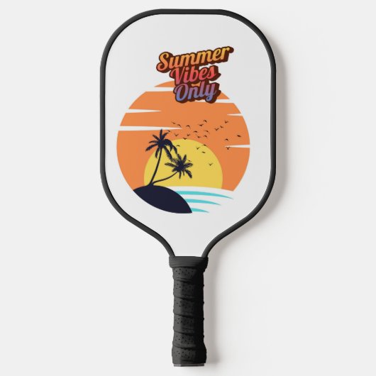 Alleen zomerse vibes pickleball paddle (Voorkant)