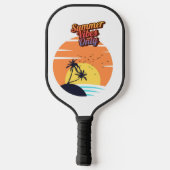Alleen zomerse vibes pickleball paddle (Achterkant)