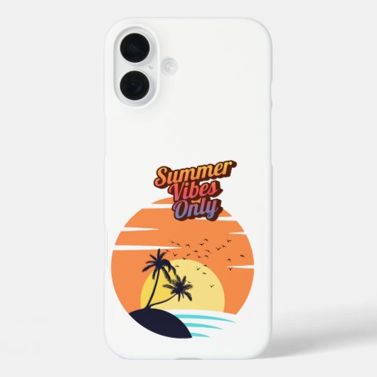 Alleen zomervibes Case-Mate iPhone case (Achterkant)