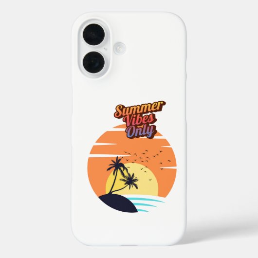 Alleen zomervibes Case-Mate iPhone case (Achterkant)