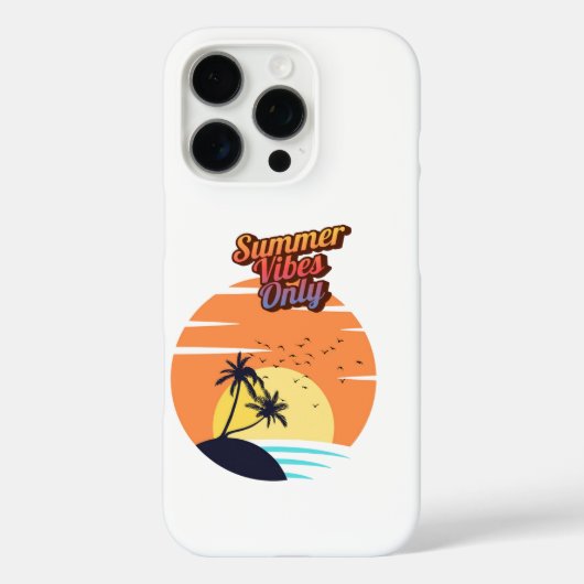Alleen zomervibes Case-Mate iPhone case (Achterkant)