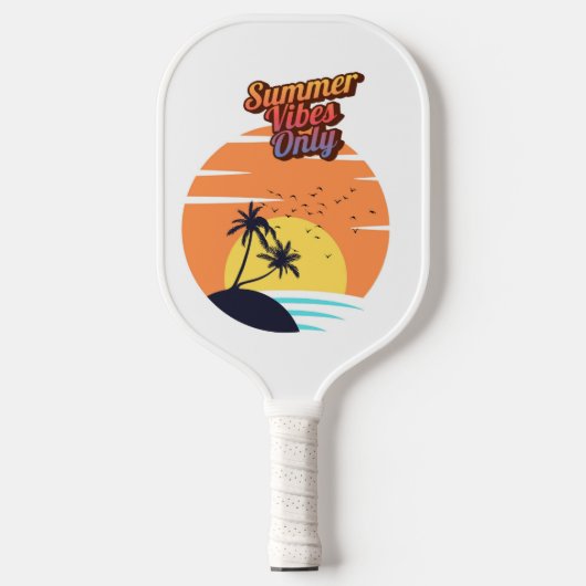 Alleen zomervibes pickleball paddle (Voorkant)