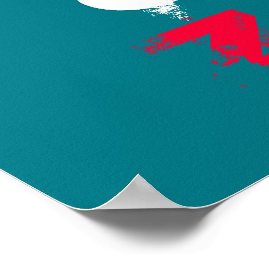 Alleen zone van hoge kwaliteit Poster (Hoek)