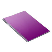 ALLEENKLEUR verloop - magenta Notitieboek (Rechterzijde)