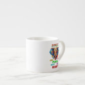 Alleenstaand en in vrede met mijn hart espresso kop (Voorkant rechts)