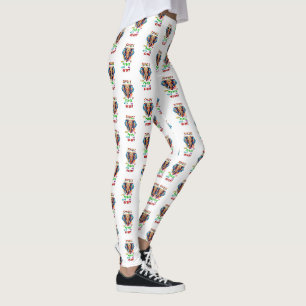 Alleenstaand en in vrede met mijn hart leggings