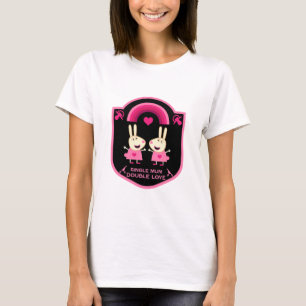 Alleenstaande moeder van een tweeling t-shirt