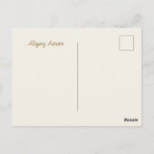 Allegany Autumn Briefkaart (Achterkant)