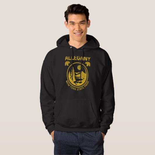 Allegany New York State Park Hoodie (Voorkant volledig)