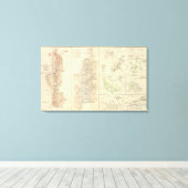 Alleghanies, Valley of Virginia Canvas Afdruk (Insitu (Houten vloer))