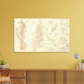 Alleghanies, Valley of Virginia Canvas Afdruk (Insitu (Woonkamer))