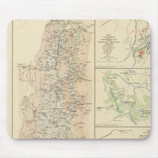 Alleghanies, Valley of Virginia Muismat (Voorkant)