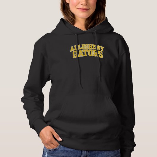 Allegheny College Gators 01 Hoodie (Voorkant)