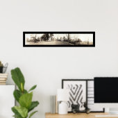 Allegheny College PA Foto 1909 Poster (Thuiskantoor)