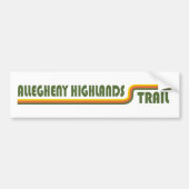 Allegheny Highlands Trail Bumpersticker (Voorkant)