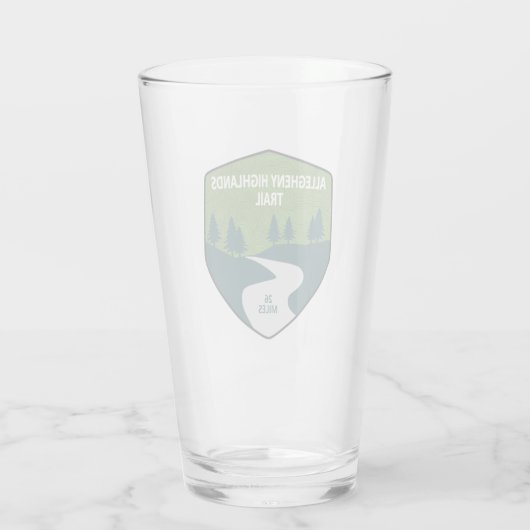 Allegheny Highlands Trail Glas (Achterkant)