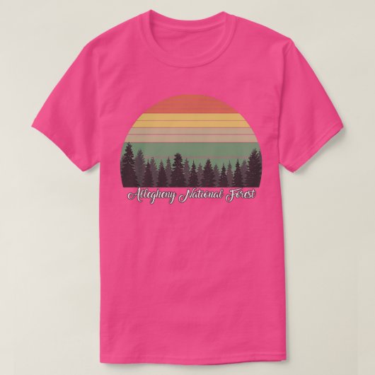 Allegheny National Forest 3 T-shirt (Design voorkant)
