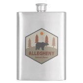 Allegheny National Forest Beer Flacon (Voorkant)