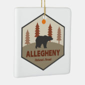 Allegheny National Forest Beer Keramisch Ornament (Rechts)