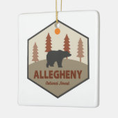 Allegheny National Forest Beer Keramisch Ornament (Links)