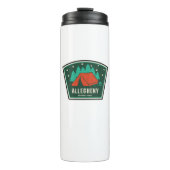 Allegheny National Forest Camping Thermosbeker (Voorkant)