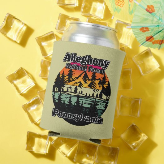 Allegheny National Forest Pennsylvania Blikjeskoeler (Insitu Zomer)