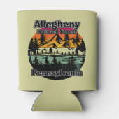 Allegheny National Forest Pennsylvania Blikjeskoeler (Achterkant)