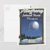 Allegheny National Forest Pennsylvania Briefkaart (Voorkant / Achterkant)