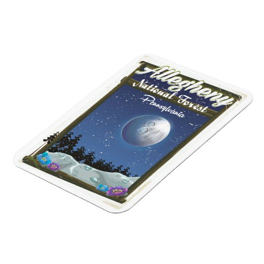 Allegheny National Forest Pennsylvania Magneet (Linkerzijde)