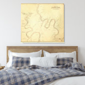 Allegheny River Canvas Afdruk (Insitu (Slaapkamer))