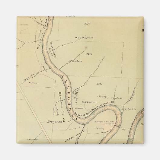 Allegheny River Magneet (Voorkant)