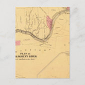Allegheny River, PA Briefkaart (Voorkant)