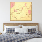 Allegheny River, PA Canvas Afdruk (Insitu (Slaapkamer))