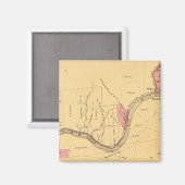 Allegheny River, PA Magneet (Voorkant / Achterkant)