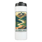 Allegheny River Pennsylvania Kleuren Thermosbeker (Voorkant)