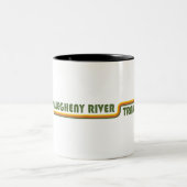 Allegheny River Trail Tweekleurige Koffiemok (Center)