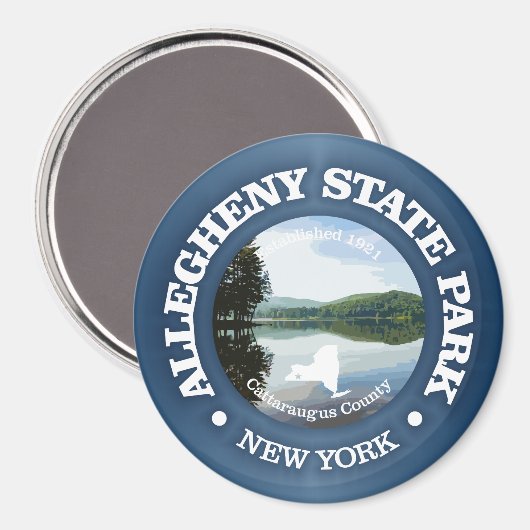 Allegheny State Park (SP) Magneet (Voorkant / Achterkant)