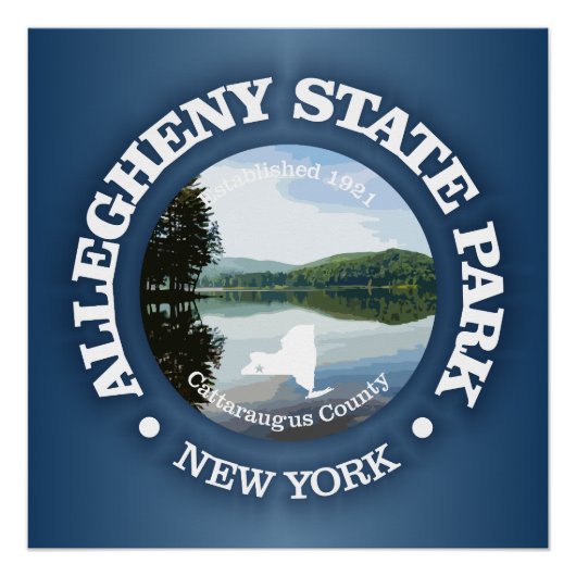 Allegheny State Park (SP) Perfect Poster (Voorkant)