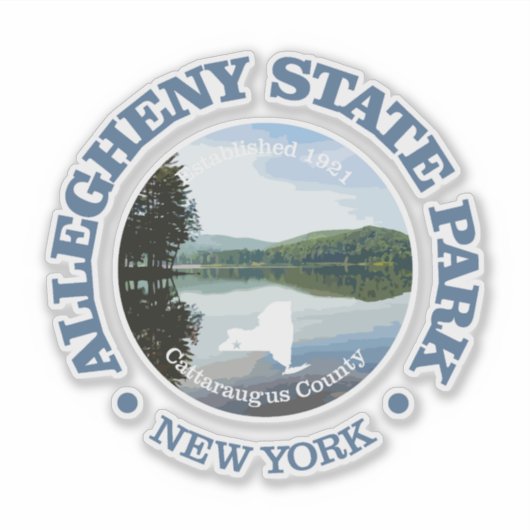 Allegheny State Park (SP) Sticker (Voorkant)