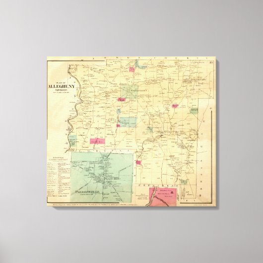 Allegheny Township Canvas Afdruk (Voorkant)